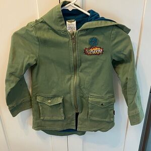 Disney MARVEL Olive Green Zip-Up Jacket